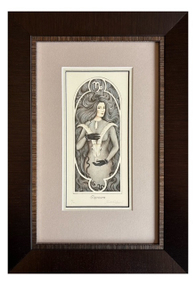 Jelenová Františka - Kozoroh | 27.7x39.7