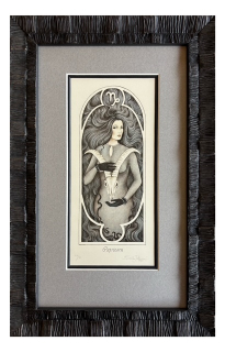 Jelenová Františka - Kozoroh | 23.3x35.8