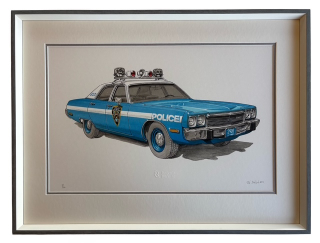 Ptáček Petr - Fury NYPD | 63.7x48.2