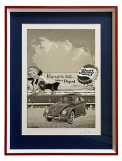 Ptáček Petr - Pepsi 1950 VW Beetle | 43.2x56.7
